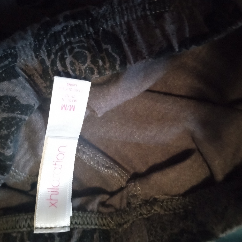 Rose stretchy leggings